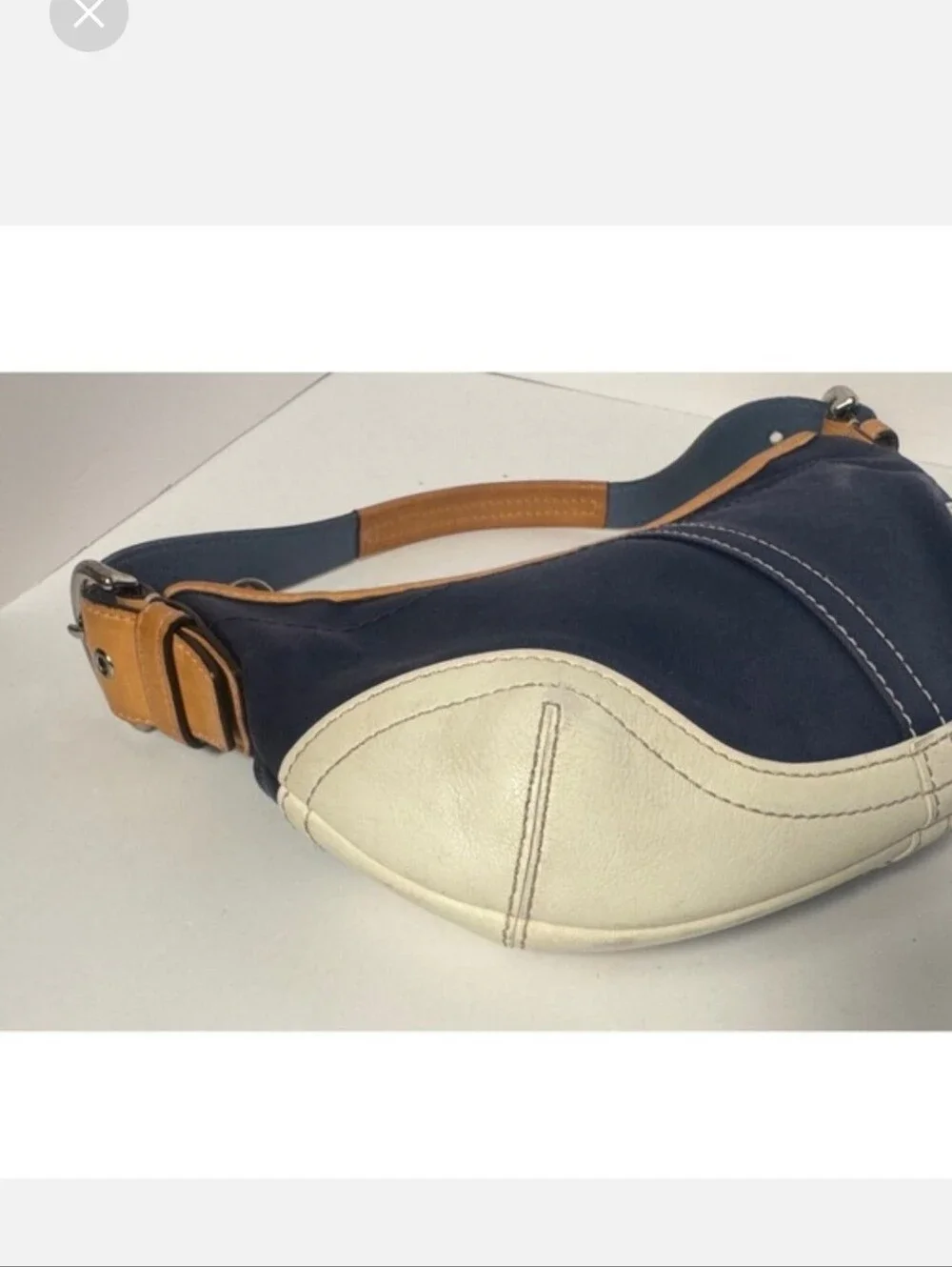 Coach SoHo‎ Y2K mini hobo excellent used condition L3J-443